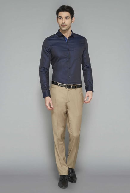 West Street Tan Slim Fit Trouser West Street Tan Slim Fit Trouser