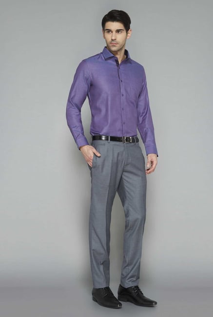 West Street Silver Slim Fit Trouser West Street Silver Slim Fit Trouser