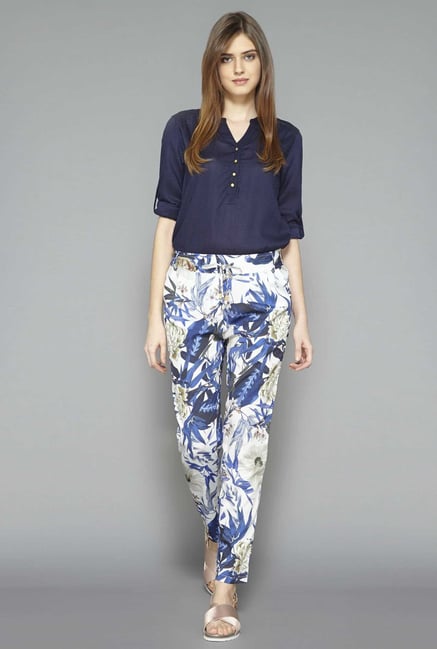 LOV Navy Seira Blouse LOV Navy Seira Blouse