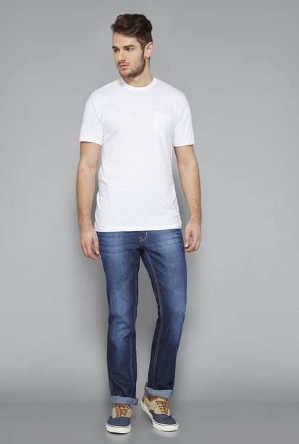 Westsport White Slim Fit Crew Neck T Shirt Westsport White Slim Fit Crew Neck T Shirt