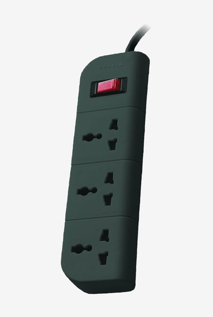 Belkin 3 Socket F9E300zb1.5MGRY Surge Protector Grey Belkin 3 Socket F9E300zb1.5MGRY Surge Protector Grey
