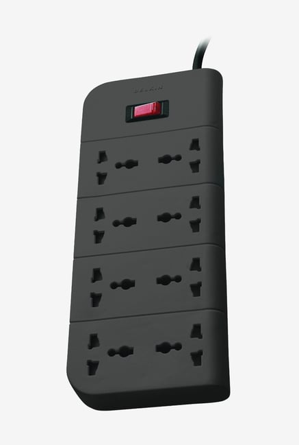 Belkin 8 Socket F9E800zb2M-GRY Surge Protector Grey Belkin 8 Socket F9E800zb2M-GRY Surge Protector Grey