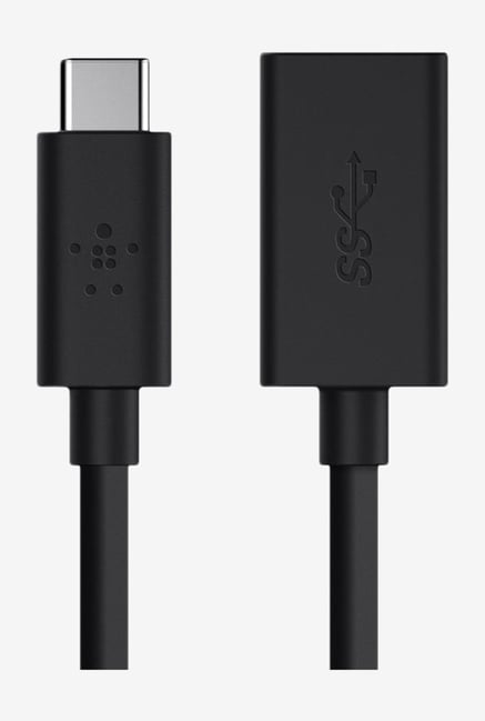 Belkin USB-C to USB-A F2CU036btBLK Adapter Black Belkin USB-C to USB-A F2CU036btBLK Adapter Black