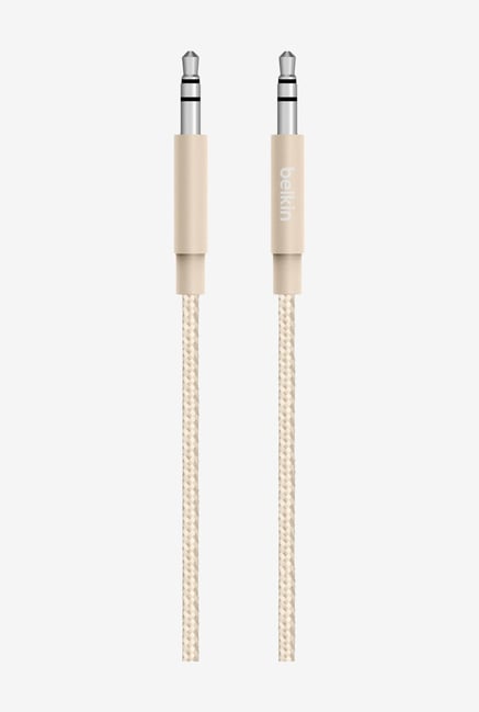 Belkin AV10164bt04 Aux Cable Gold Belkin AV10164bt04 Aux Cable Gold