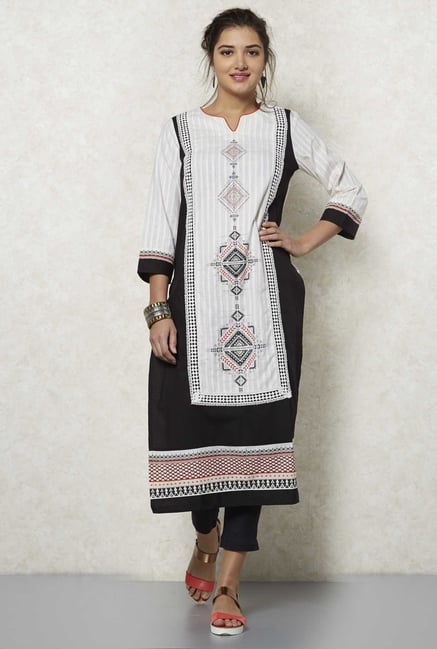 Fusion Beats Birch Ikat Kurta Fusion Beats Birch Ikat Kurta