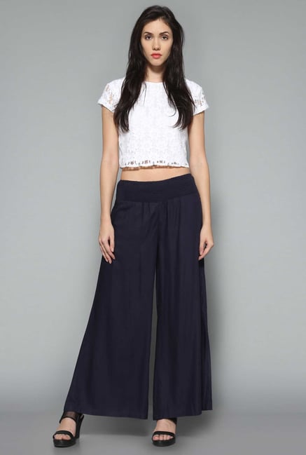 Nuon by Westside Navy Regular Fit Palazzo Nuon by Westside Navy Regular Fit Palazzo