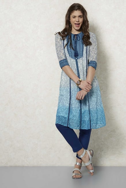 Fusion Beats Indigo Icha Kurta Fusion Beats Indigo Icha Kurta