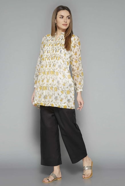 Zuba Black Solid Madhu Pants Zuba Black Solid Madhu Pants