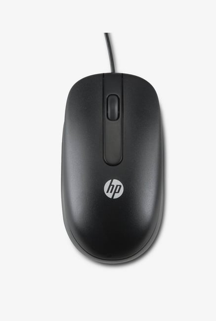 HP Wired QY777AA Optical Mouse Black HP Wired QY777AA Optical Mouse Black