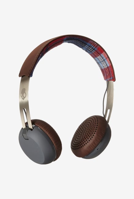 Skullcandy Grind S5GRHT-470 Headphone Americana Plaid Grey Skullcandy Grind S5GRHT-470 Headphone Americana Plaid Grey