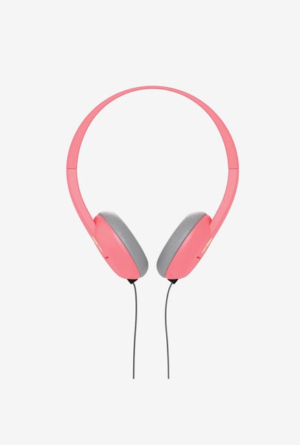 Skullcandy Uproar S5URHT-501 On the Ear Headphone Coral Skullcandy Uproar S5URHT-501 On the Ear Headphone Coral