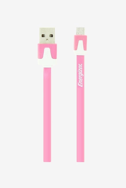 Energizer Hightech Ultra Flat LCAEHUFCMCPK2 USB Cable Pink Energizer Hightech Ultra Flat LCAEHUFCMCPK2 USB Cable Pink