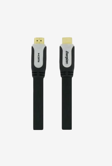Energizer Hightech 1.5m LCAEHFHAA15 Flat HDMI Cable Black Energizer Hightech 1.5m LCAEHFHAA15 Flat HDMI Cable Black