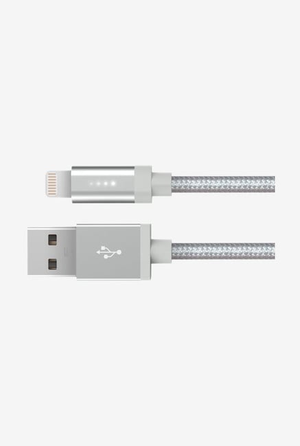 Kanex K8PIN4FLED4SV LTNG - USB with LED Cable Silver Kanex K8PIN4FLED4SV LTNG - USB with LED Cable Silver
