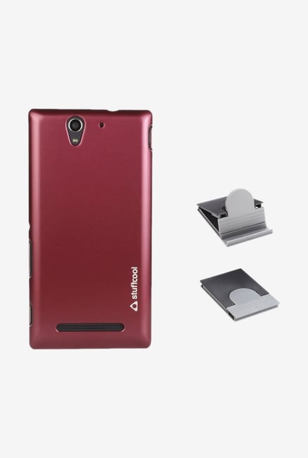 Stuffcool EMSYC3 Back Case for Sony Xperia C3/C3 Dual Red Stuffcool EMSYC3 Back Case for Sony Xperia C3/C3 Dual Red