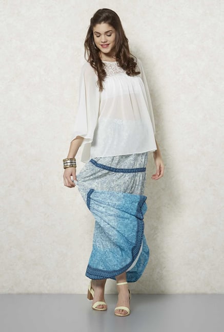 Fusion Beats Indigo Icha Skirt Fusion Beats Indigo Icha Skirt