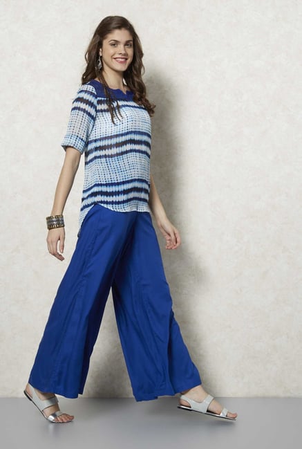 Fusion Beats Indigo High Low Top Fusion Beats Indigo High Low Top