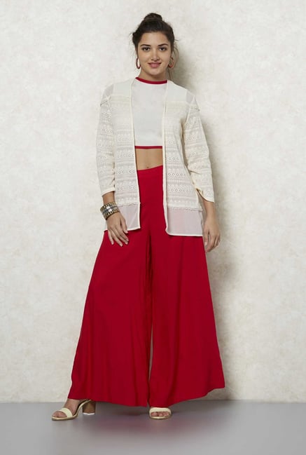 Fusion Beats Cream Lace Shrug Fusion Beats Cream Lace Shrug