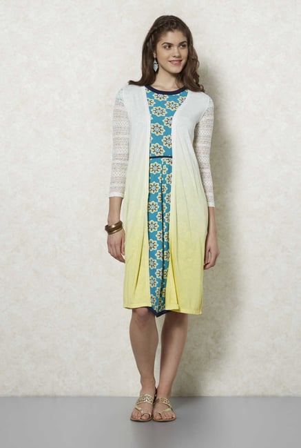 Fusion Beats Yellow Ombre Shrug Fusion Beats Yellow Ombre Shrug