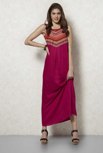 Fusion Beats Fuchsia Syra Dress Fusion Beats Fuchsia Syra Dress