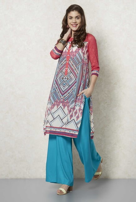 Fusion Beats Turquoise Palazzo Fusion Beats Turquoise Palazzo