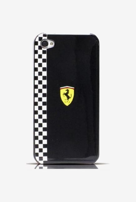 Ferrari FEFOP4B iPhone 4 Case Black Ferrari FEFOP4B iPhone 4 Case Black