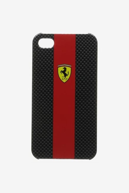 Ferrari FECBP4RE iPhone 4 Case Red Ferrari FECBP4RE iPhone 4 Case Red