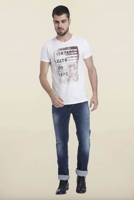 Jack & Jones Cloud Slim Fit T Shirt Jack & Jones Cloud Slim Fit T Shirt