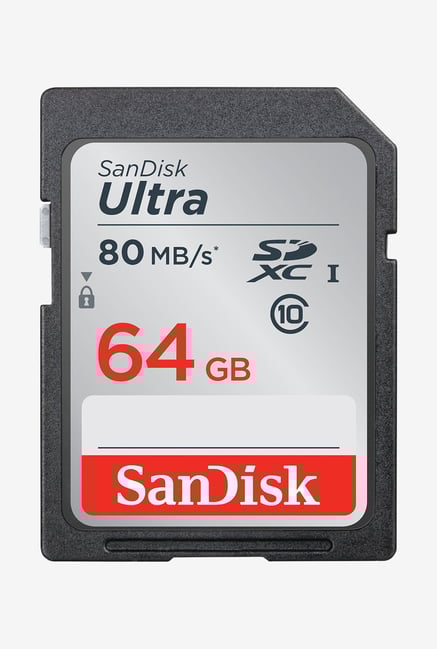 SanDisk SDSDUNC-064G-GN6IN 64 GB Memory Card Black SanDisk SDSDUNC-064G-GN6IN 64 GB Memory Card Black