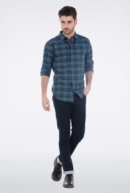 Basics Navy Skinny Fit Casual Trouser Basics Navy Skinny Fit Casual Trouser