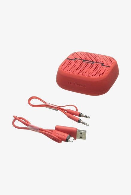 Sol Republic Punk Red Bluetooth Speaker Red Sol Republic Punk Red Bluetooth Speaker Red