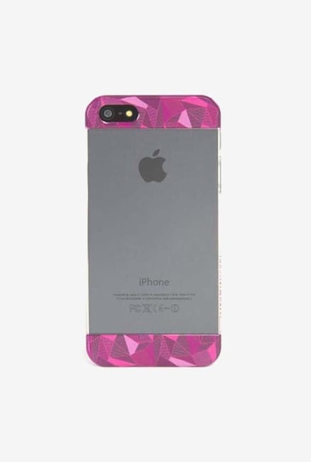Tucano Bande IPH5BAF iPhone 5 Back Case Pink & Clear Tucano Bande IPH5BAF iPhone 5 Back Case Pink & Clear