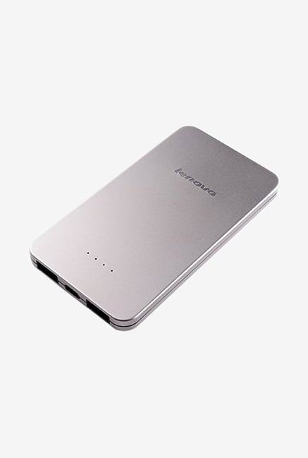 Lenovo PB410 5000 mAh Power Bank (Silver) Lenovo PB410 5000 mAh Power Bank (Silver)