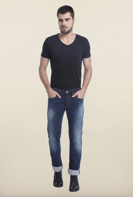 Jack & Jones Blue Denim Clark Jeans Jack & Jones Blue Denim Clark Jeans