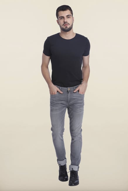 Jack & Jones Grey Raw Denim Ben Jeans Jack & Jones Grey Raw Denim Ben Jeans