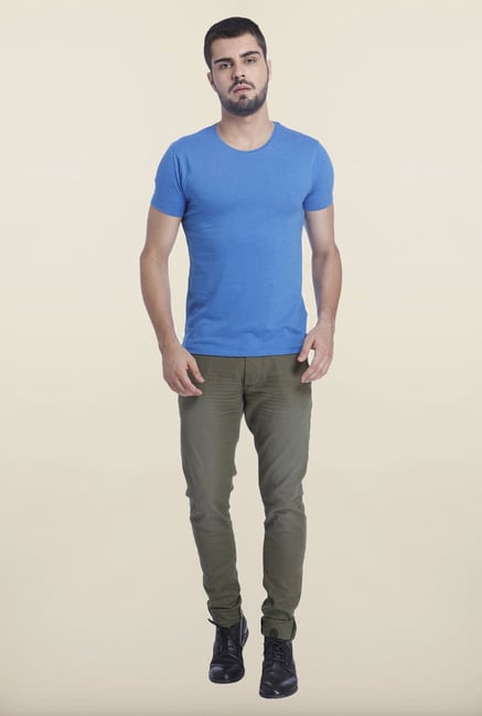 Jack & Jones Royal Blue Crew Neck T Shirt Jack & Jones Royal Blue Crew Neck T Shirt