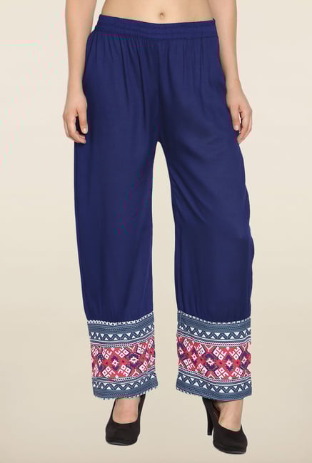Soch Blue Solid Palazzo Soch Blue Solid Palazzo