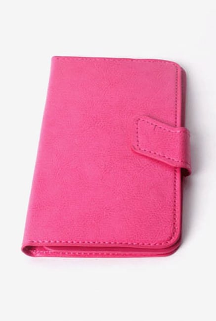 Callmate Stand Sticker Flip Case for Samsung S6102 Dark Pink Callmate Stand Sticker Flip Case for Samsung S6102 Dark Pink