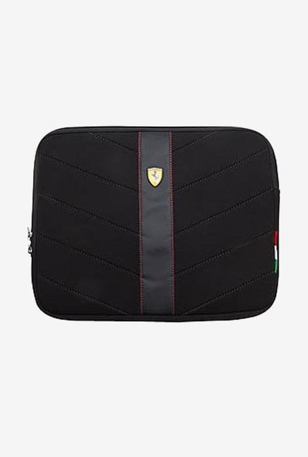 Ferrari FECOLV1B 15" Laptop Sleeve Black Ferrari FECOLV1B 15" Laptop Sleeve Black