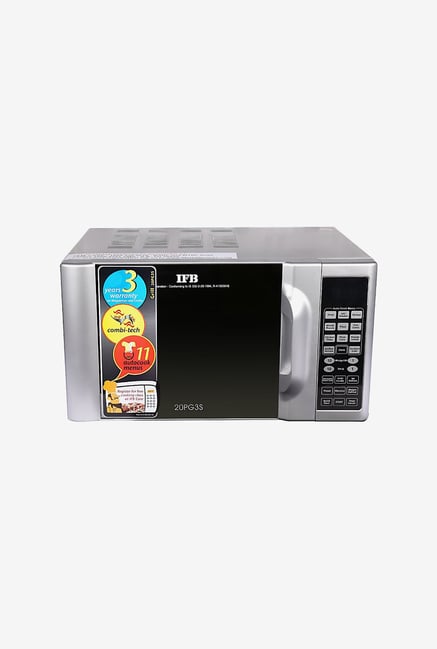 IFB 20PG3S Grill Microwave Oven Silver IFB 20PG3S Grill Microwave Oven Silver