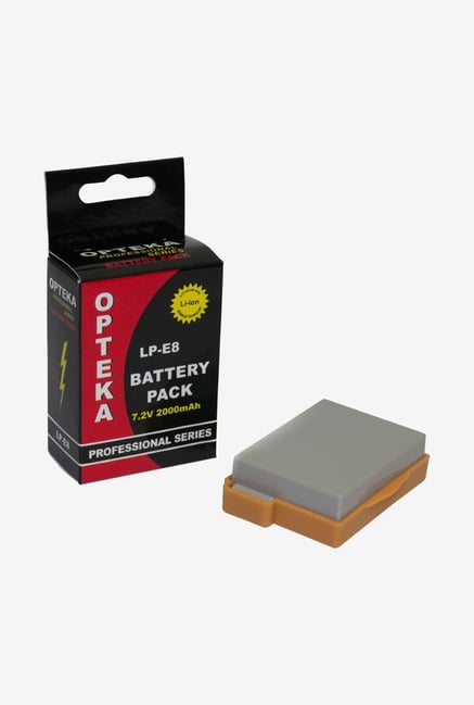 Opteka Lp-E8 2000Mah Ultra High Capacity Li-Ion Battery Pack For Canon Opteka Lp-E8 2000Mah Ultra High Capacity Li-Ion Battery Pack For Canon