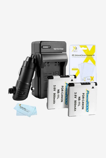 Butterflyphotos 2 Pack Battery And Charger Kit For Canon Powershot Butterflyphotos 2 Pack Battery And Charger Kit For Canon Powershot