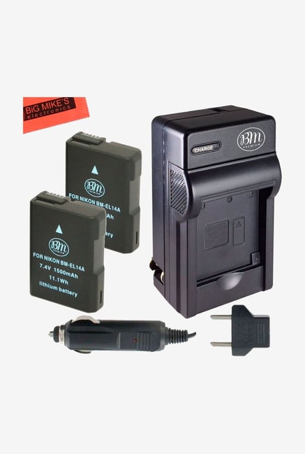 Bm Premium Battery And Charger Kit For Nikon Coolpix Bm Premium Battery And Charger Kit For Nikon Coolpix