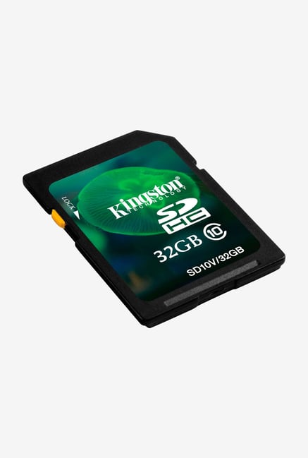 Kingston SD10V/32GB Flash Memory Card Black Kingston SD10V/32GB Flash Memory Card Black