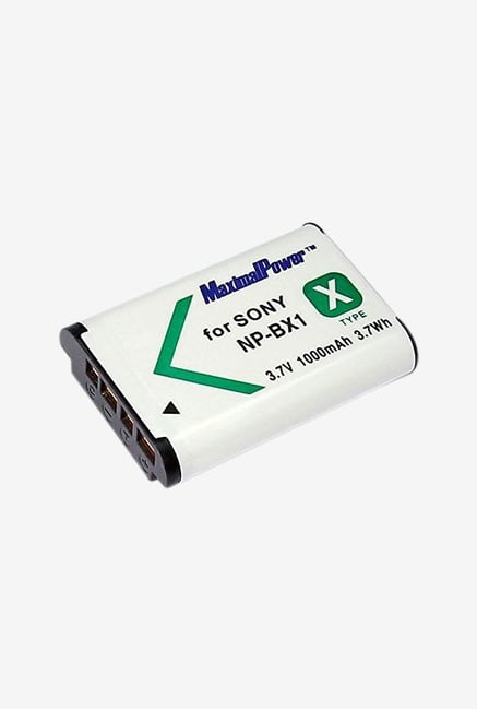 Maximal Power Db Son Np-Bx1 Replacement Battery - White/Black Maximal Power Db Son Np-Bx1 Replacement Battery - White/Black