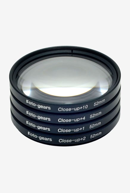Mesenltd Foto-gears F-52mm Lens (Set of 4) Black Mesenltd Foto-gears F-52mm Lens (Set of 4) Black