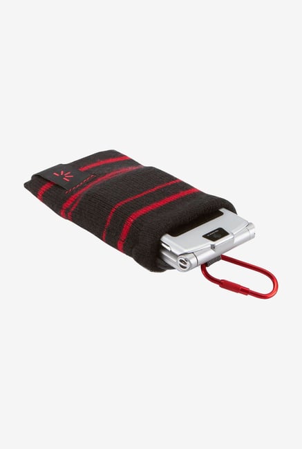 Case Logic UKP-2 Knit Pocket Black and Red Case Logic UKP-2 Knit Pocket Black and Red