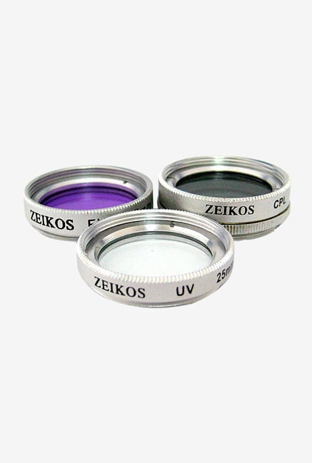 Zeikos 25mm Multi-Coated ZE-FLK25 Filter Kit (3 Piece) Zeikos 25mm Multi-Coated ZE-FLK25 Filter Kit (3 Piece)