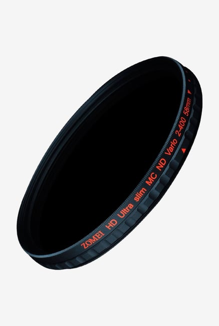 ZOMEi Ultra Slim ZOMEI-HD-ND400-58M Lens Filter Black ZOMEi Ultra Slim ZOMEI-HD-ND400-58M Lens Filter Black