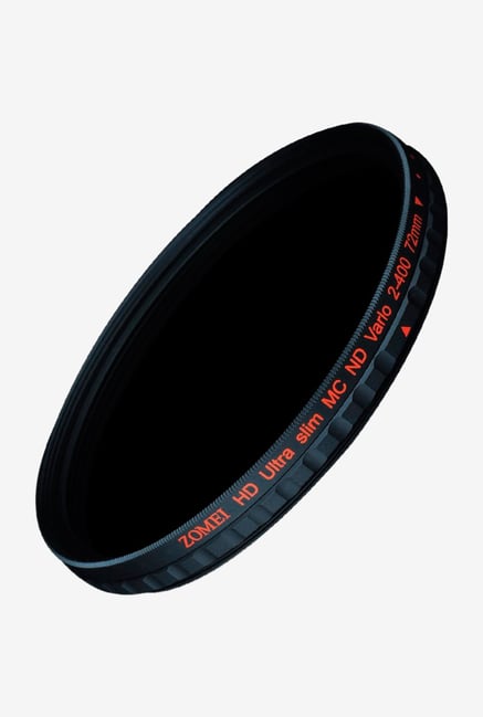 ZOMEi Ultra Slim ZOMEI-HD-ND400-72mm Lens Filter Black ZOMEi Ultra Slim ZOMEI-HD-ND400-72mm Lens Filter Black